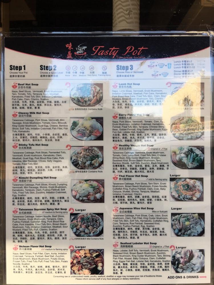 Tasty Pot Menu image 3
